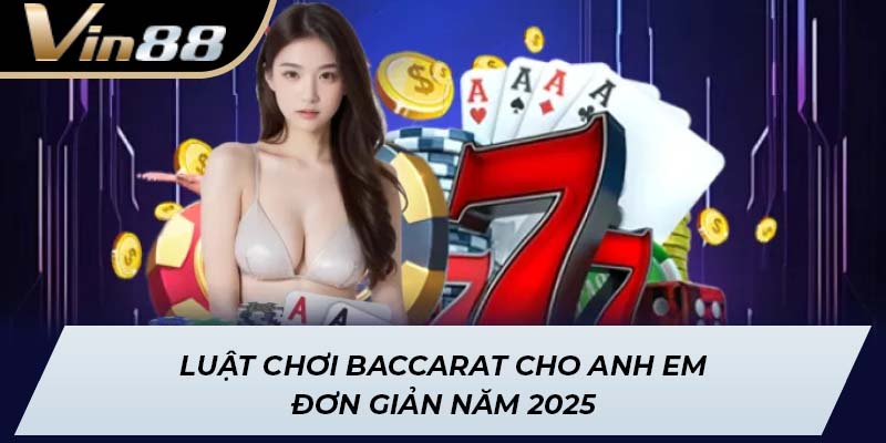 Luật chơi Baccarat cho anh em đơn giản năm 2025
