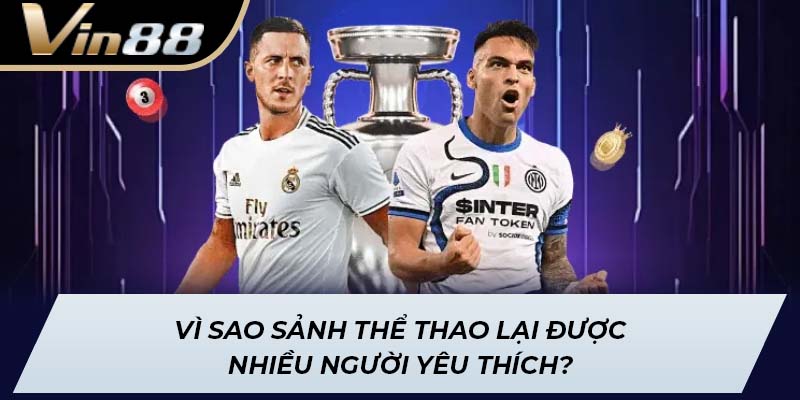 Vì sao sảnh thể thao lại được nhiều người yêu thích?